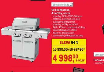 Makro Gril bankstone 4 hořáky, nerez nabídka