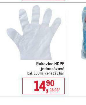 Makro Rukavice jednorázové nabídka