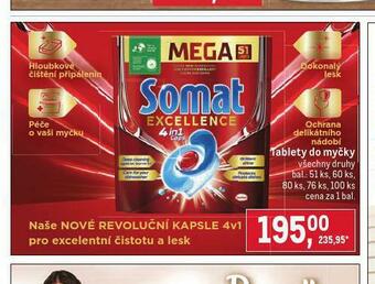 Makro Somat tablety do myčky nabídka