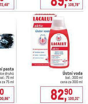 Makro Lacalut ústní voda nabídka