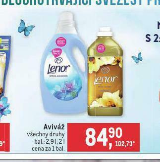 Makro Lenor aviváž nabídka