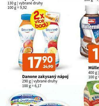 Terno Danone zakysaný nápoj nabídka