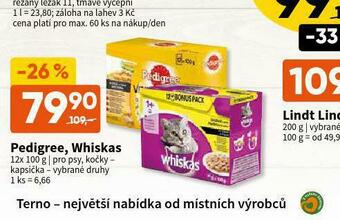 Terno Whiskas kapsičky pro kočky nabídka