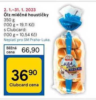 Tesco Ölz mléčné houstičky 350 g nabídka