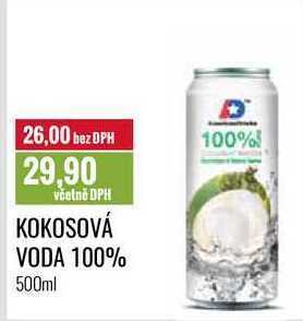 Ratio Kokosová voda 100% 500ml nabídka