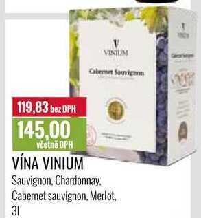 Ratio Vína vinium 3 l nabídka