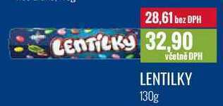 Ratio Lentilky 130g nabídka