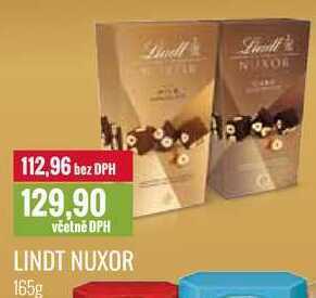 Ratio Lindt nuxor 165g nabídka