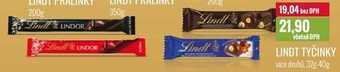 Ratio Lindt tyčinky 37g-40g nabídka