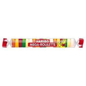 Ratio Haribo mega-roulette želé s ovocnými příchutěmi 45g nabídka