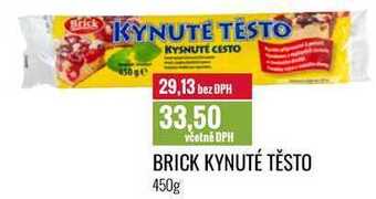 Ratio Brick kynuté těsto 450g nabídka
