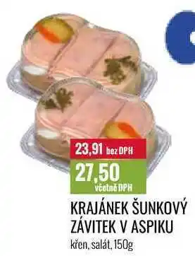 Krajánek šunkový závitek v aspiku 150g