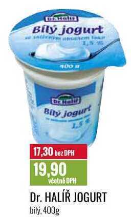 Ratio Dr. halíř jogurt 400g nabídka