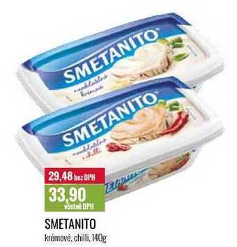 Ratio Smetanito 140g nabídka