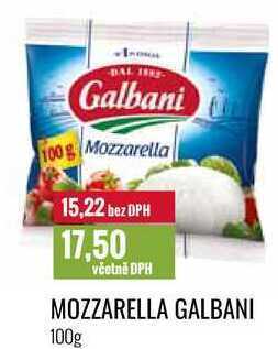 Ratio Mozzarella galbani 100g nabídka