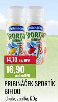 Ratio Pribináček sportík bifido 170g nabídka