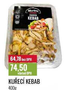 Ratio Kuřecí kebab 400g nabídka