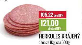 Ratio Herkules krájený cena za 1kg nabídka