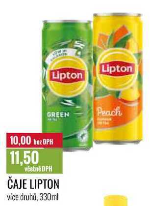 Ratio Čaje lipton 330ml nabídka