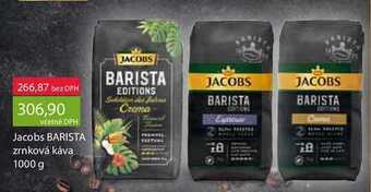 Ratio Jacobs barista zrnková káva 1000 g nabídka
