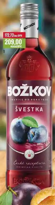 Ratio Božkov švestka 0,7 l nabídka