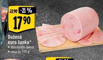 Albert Dušená euro šunka 100 g nabídka