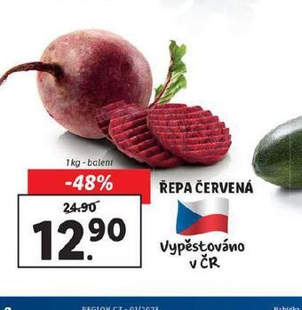 Lidl Řepa červená nabídka