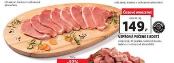 Lidl Vepřová pečeně s kostí nabídka