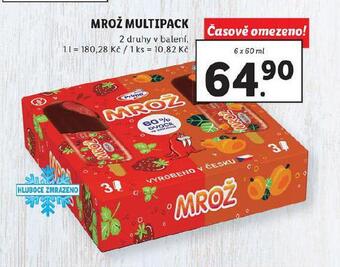 Lidl Mrož multipack nabídka