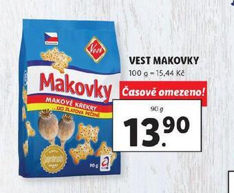 Lidl Vest makovky nabídka