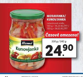 Lidl Hamé kunovjanka nabídka