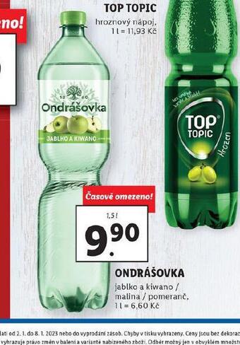 Lidl Ondrášovka nabídka