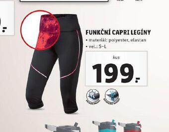 Lidl Funkční capri legíny nabídka