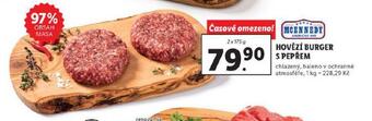 Lidl Hovězí burger s pepřem nabídka