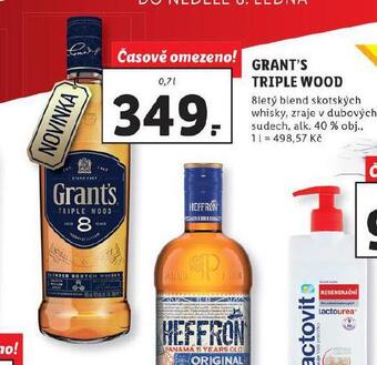 Lidl Grant´s triple wood nabídka