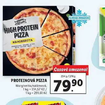 Lidl Proteinová pizza nabídka