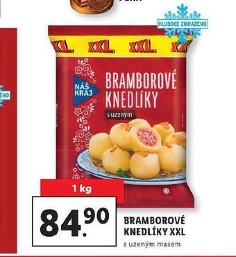Lidl Bramborové knedlíky xxl nabídka