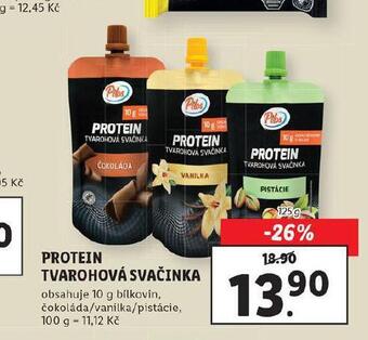 Lidl Protein tvarohová svačinka nabídka