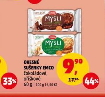 Penny Market Ovesné sušenky emco nabídka
