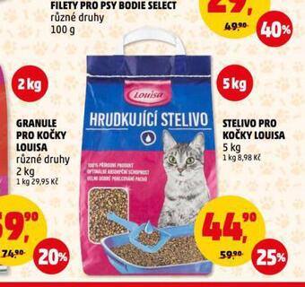 Penny Market Stelivo pro kočky louisa nabídka