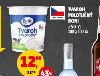 Penny Market Tvaroh polotučný nabídka