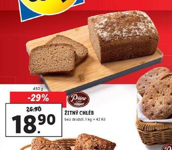 Lidl Žitný chléb nabídka