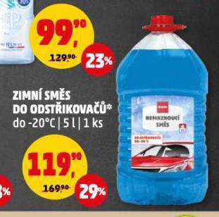 Penny Market Zimní směs do ostřikovačů nabídka