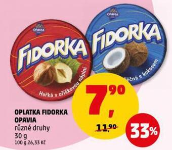 Penny Market Fidorka oplatka nabídka