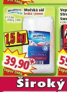 Norma Mořská sůl nabídka