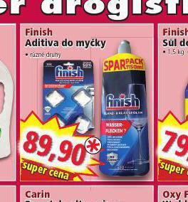 Norma Finish aditiva do myčky nabídka