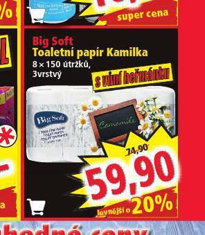 Norma Big soft toaletní papír nabídka
