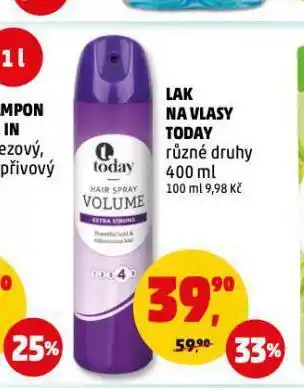 Penny Market Lak na vlasy nabídka