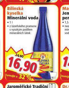Norma Bílinská kyselka nabídka