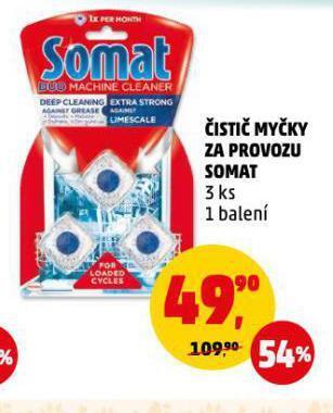 Penny Market Čistič myčky somat nabídka